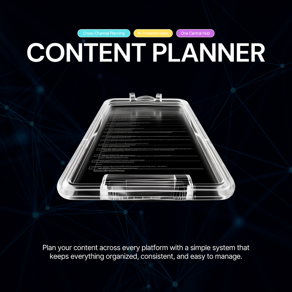 Content Planning Workbook